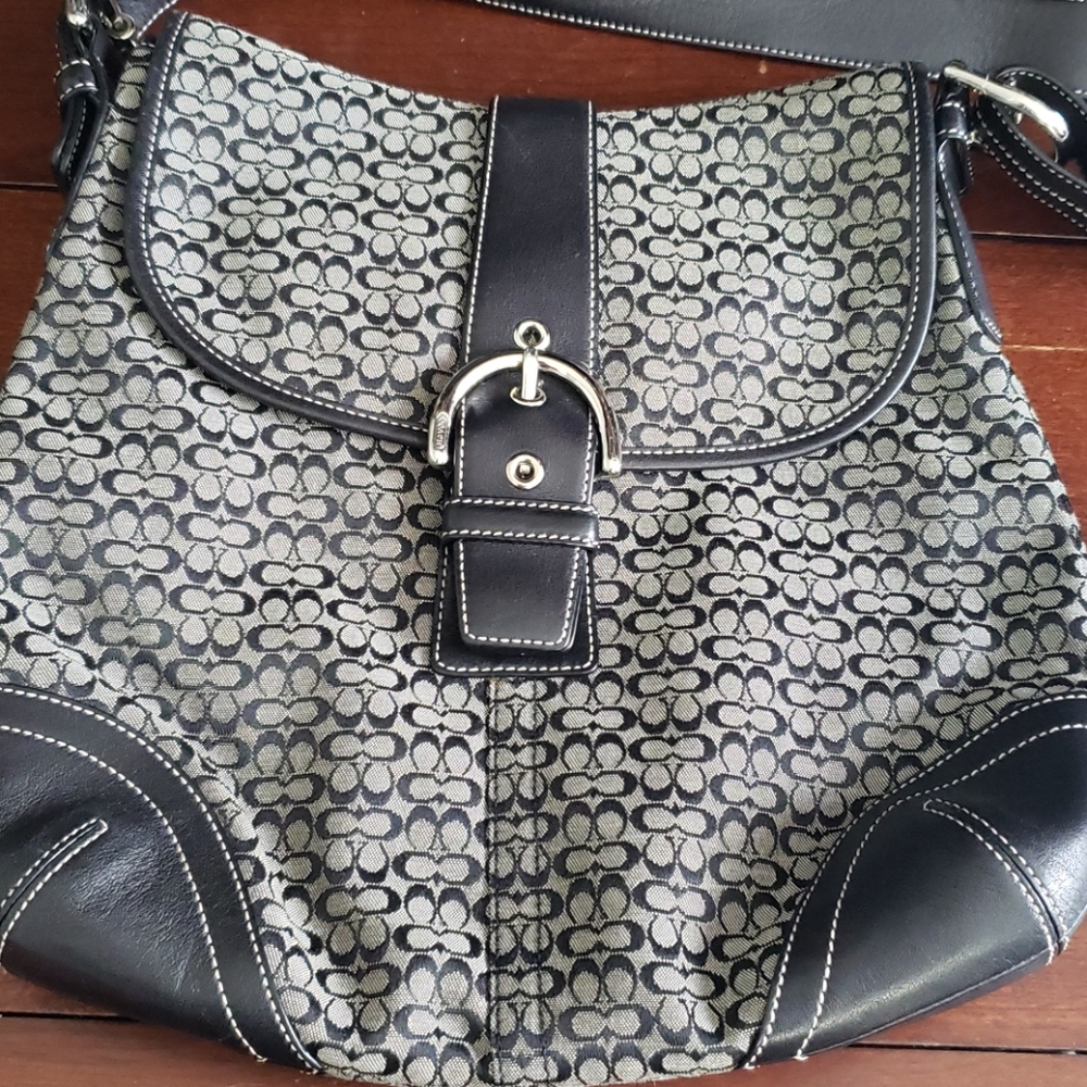 Vintage Coach Signature Handbag